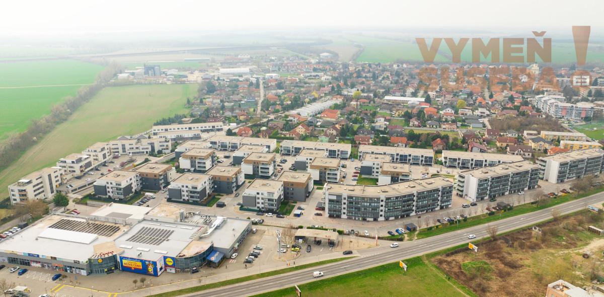 PREDANÉ! - VÝNIMOČNÝ 2 IZB. BYT, NOVOSTAVBA 73.00 m2 s LOGGIOU a Parkingom, GREEN VILLAGE, Dunajská Lužná