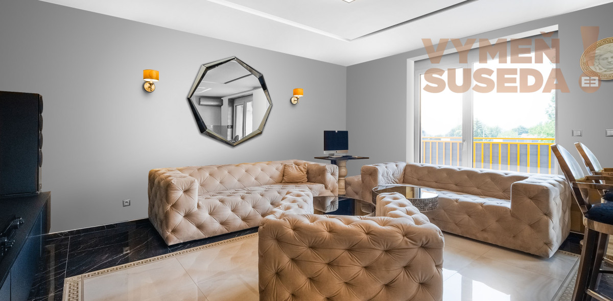 VYMEŇ SUSEDA! – VÝNIMOČNÝ, LUXUSNÝ 2,5 IZB. BYT s TERASOU, NOVOSTAVBA 88.65m2, Rezidencia Železničná, BA II