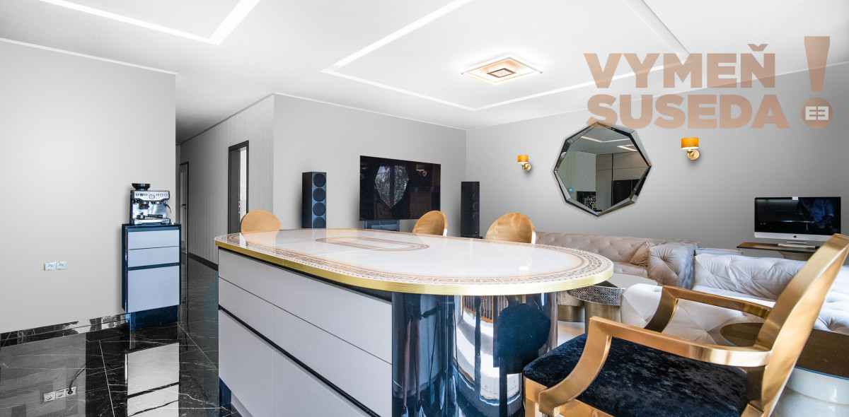 VYMEŇ SUSEDA! – VÝNIMOČNÝ, LUXUSNÝ 2,5 IZB. BYT s TERASOU, NOVOSTAVBA 88.65m2, Rezidencia Železničná, BA II