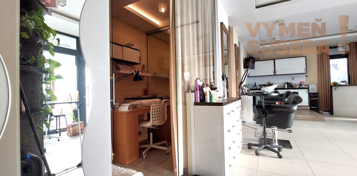 VYMEŇ SUSEDA! – NA ODSTÚPENIE ATRAKTÍVNY SALÓN KRÁSY SO ZABEHNUTOU KLIENTELOU, obec ROVINKA
