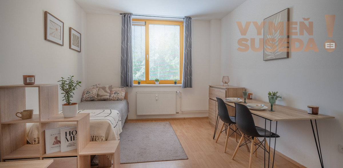 VYMEŇ SUSEDA! - NA PREDAJ 1-IZBOVÝ APARTMÁN S INVESTIČNÝM POTENCIÁLOM V KOMPLEXE ABA 1, BETLIARSKA UL., BA V. – PETRŽALKA