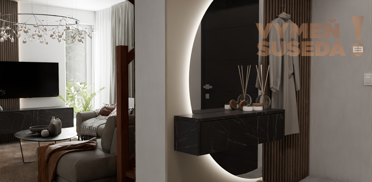 VYMEŇ SUSEDA! - Výnimočný 4-izbový byt v krásnej tichej lokalite Šamorína – predzáhradka a moderný koncept, posledný byt voľný