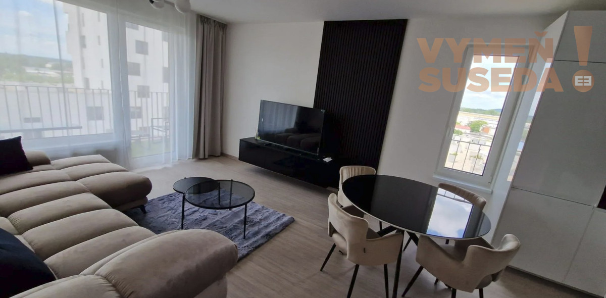 VYMEŇ SUSEDA! – VÝNIMOČNÝ ZARIADENÝ 2 IZB.  BYT S LOGGIOU, UL. ZÁVODU MATADOR, BA V, PETRŽALKA