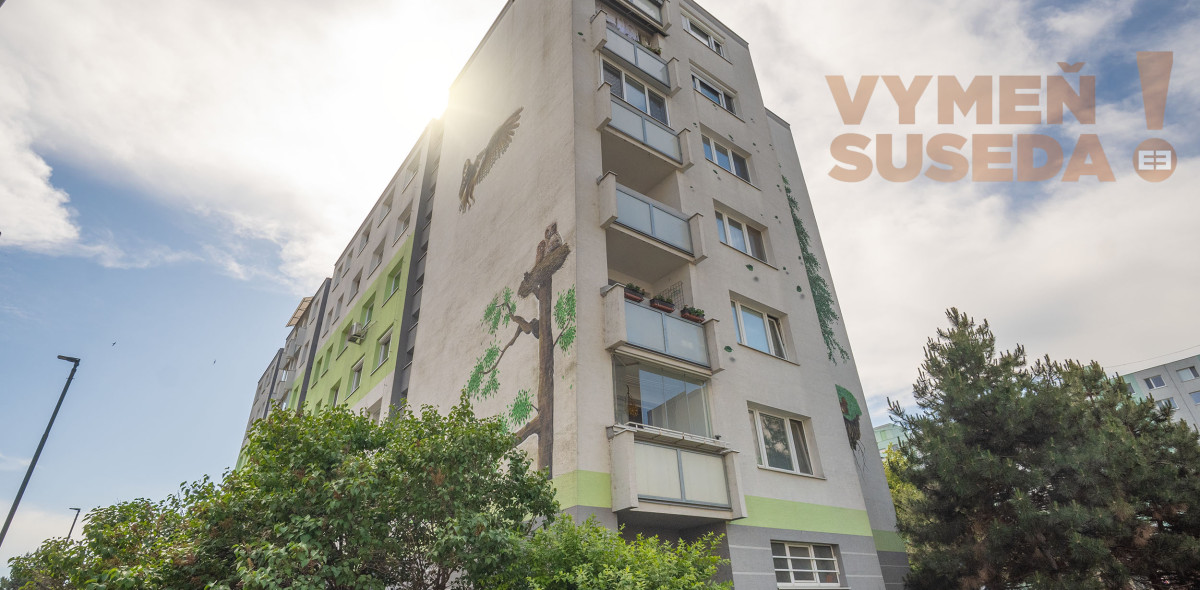 PREDANÉ – Zrekonštruovaný 3 izb.byt so šatníkom, klimatizáciou a garážou Bratislava II. Vrakuňa, Bučinová ul.