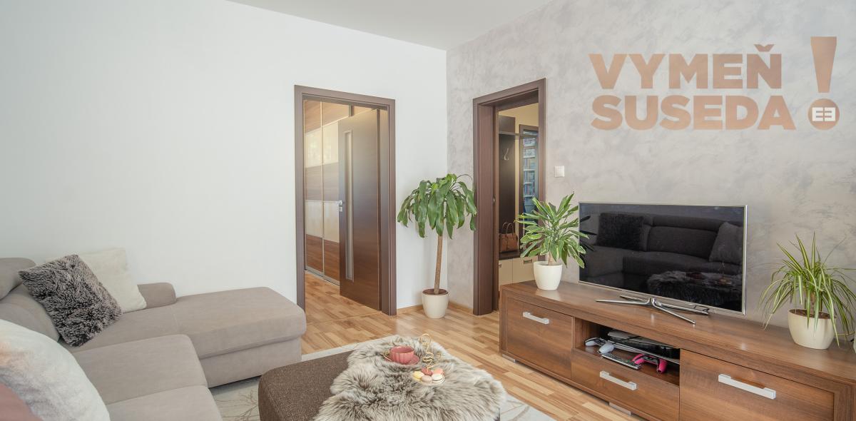 VYMEŇ SUSEDA ! - VÝNIMOČNÝ 3 IZB. ZREKONŠTRUOVANÝ BYT s LOGGIOU, VYHĽADÁVANÁ LOKALITA PETRŽALKA, UL. ALŽBETY GWERKOVEJ, BA V.