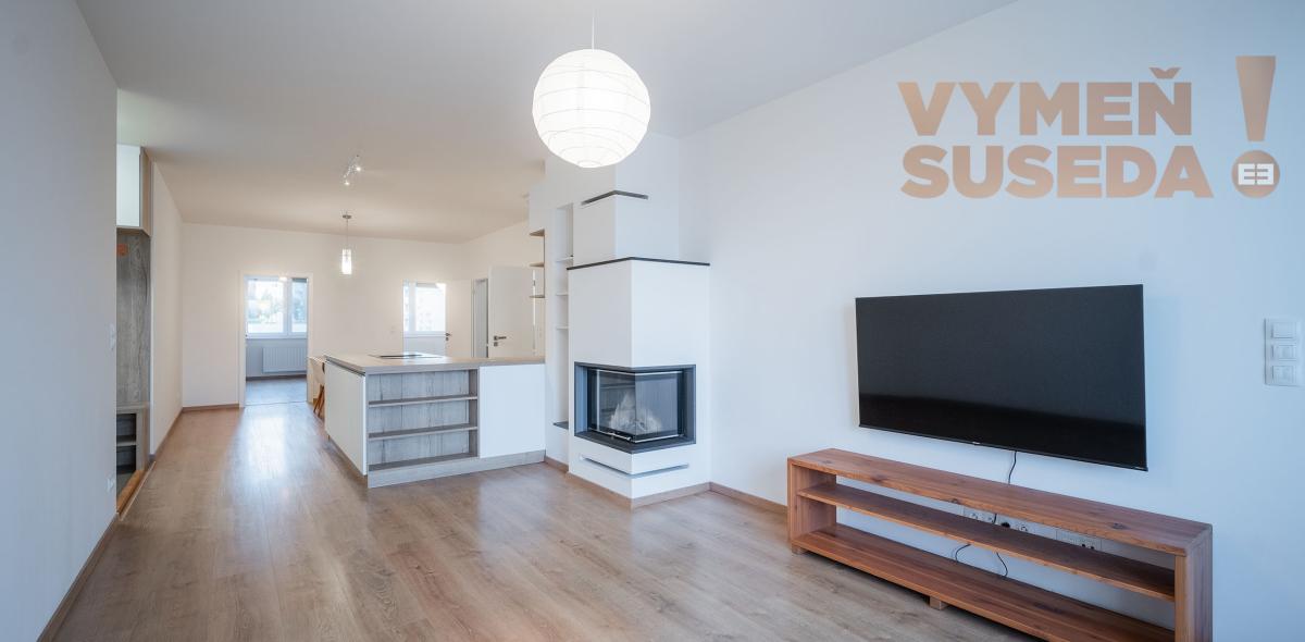 PREDANÉ! - Výnimočný, 4 izb. byt s terasou s krbom a parkovaním, s úžasným výhľadom na Bratislavu, Lužná ul., BA V.