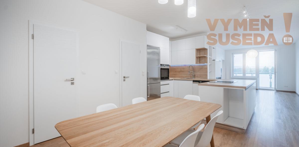 PREDANÉ! - Výnimočný, 4 izb. byt s terasou s krbom a parkovaním, s úžasným výhľadom na Bratislavu, Lužná ul., BA V.