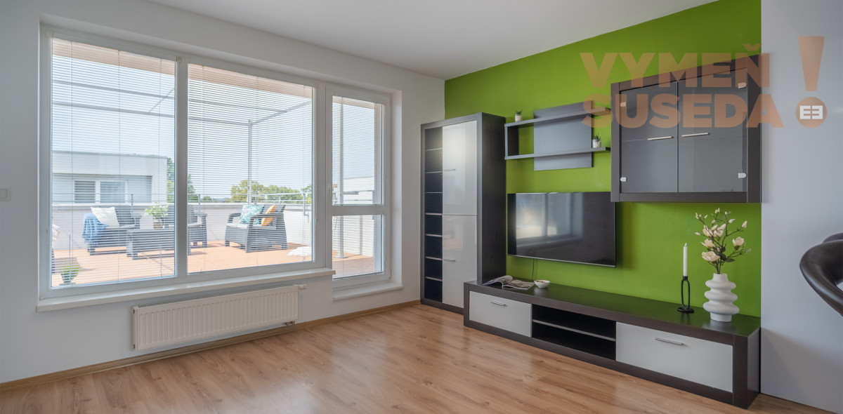 PREDANÉ! - VÝNIMOČNÝ 2 IZB. BYT NOVOSTAVBA 61.15 m2 s TERASOU 55.70 m2 a Parkingom, VILADOM, ÚZKA ul., Dunajská Lužná