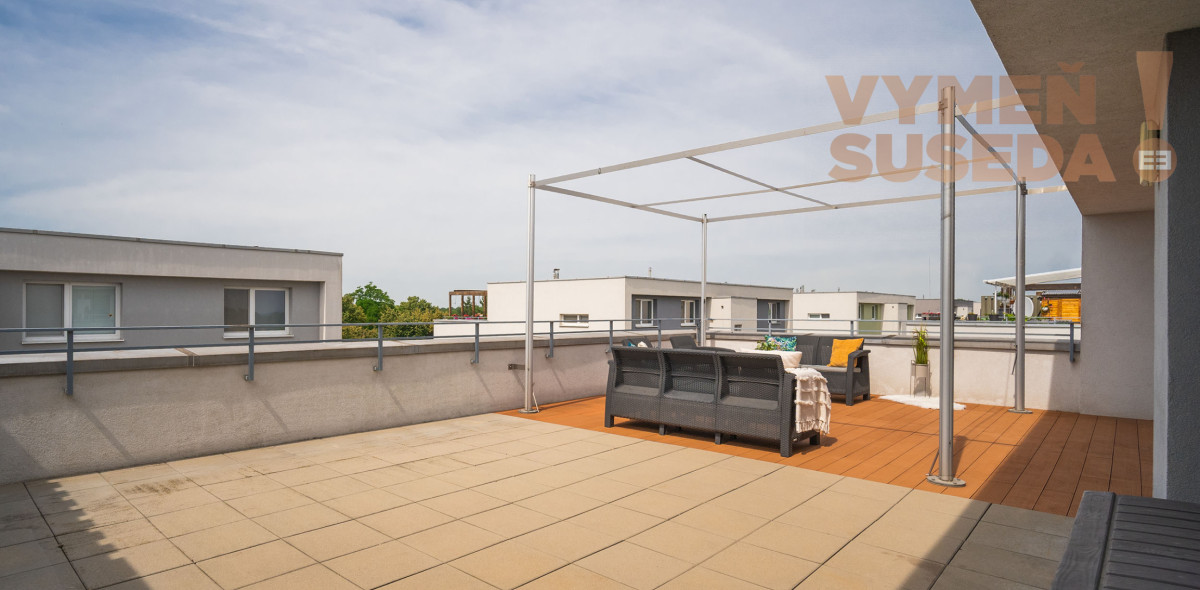 PREDANÉ! - VÝNIMOČNÝ 2 IZB. BYT NOVOSTAVBA 61.15 m2 s TERASOU 55.70 m2 a Parkingom, VILADOM, ÚZKA ul., Dunajská Lužná