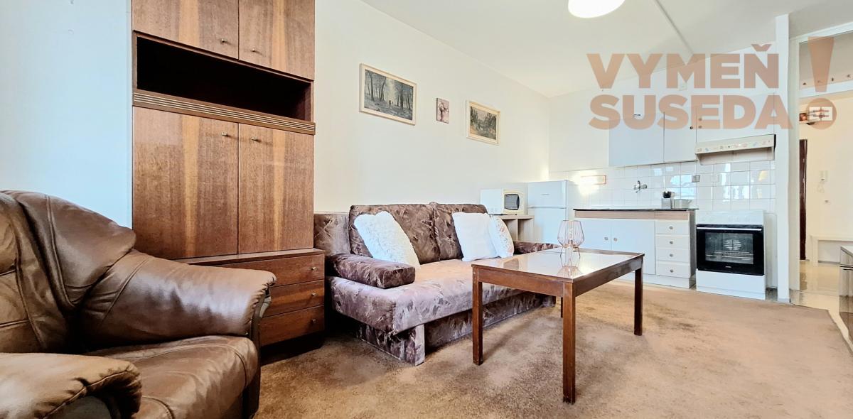 PREDANÉ - VÝNIMOČNÝ 1 IZB. BYT s LOGGIOU, VYHĽADÁVANÁ LOKALITA RUŽINOV, REZEDOVÁ UL., BA II.