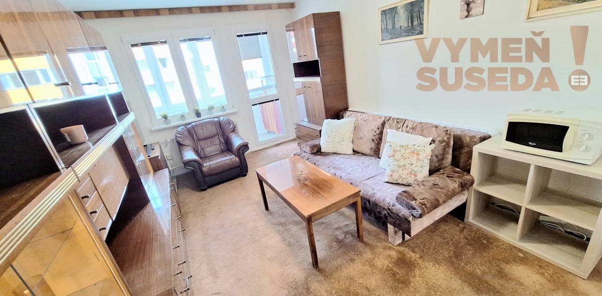 PREDANÉ - VÝNIMOČNÝ 1 IZB. BYT s LOGGIOU, VYHĽADÁVANÁ LOKALITA RUŽINOV, REZEDOVÁ UL., BA II.