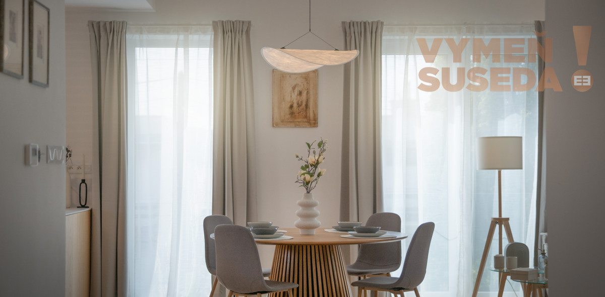 VYMEŇ SUSEDA! - Výnimočný, 4 izb. byt s terasou, vysokými stropmi, pozemkom, zariadený vo vysokom štandarde, NOVOSTAVBA, LOZORNO.