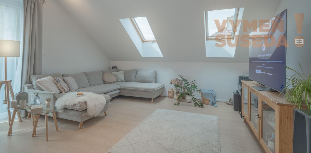 VYMEŇ SUSEDA! - Výnimočný, 4 izb. byt s terasou, vysokými stropmi, pozemkom, zariadený vo vysokom štandarde, NOVOSTAVBA, LOZORNO.