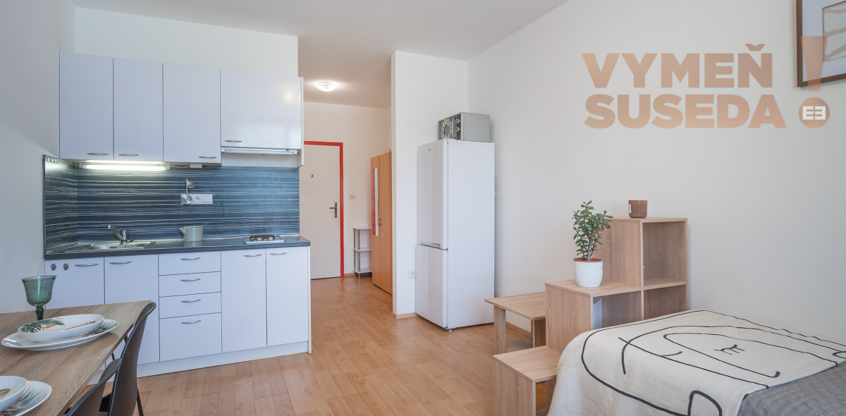 PREDANÉ! - NA PREDAJ 1-IZBOVÝ APARTMÁN S INVESTIČNÝM POTENCIÁLOM V KOMPLEXE ABA 1, BETLIARSKA UL., BA V. – PETRŽALKA