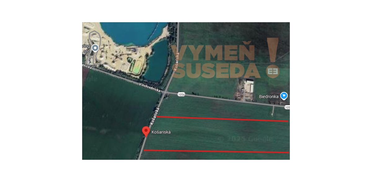 VÝNIMOČNÝ INVESTIČNÝ POZEMOK 8 632 m² – REKREAČNÁ ZÓNA S VEĽKÝM POTENCIÁLOM, V OBCI DUNASKÁ LUŽNÁ BLÍZKO MILOSLAVOVA A STUDENÉHO