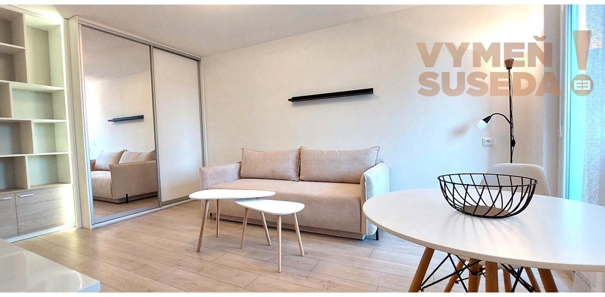 PRENAJATÉ! - VÝNIMOČNÝ 1 IZB. KOMPLETNE ZREKONŠTRUOVANÝ, ZARIADENÝ BYT, SILVÁNSKA, KARLOVA VES.