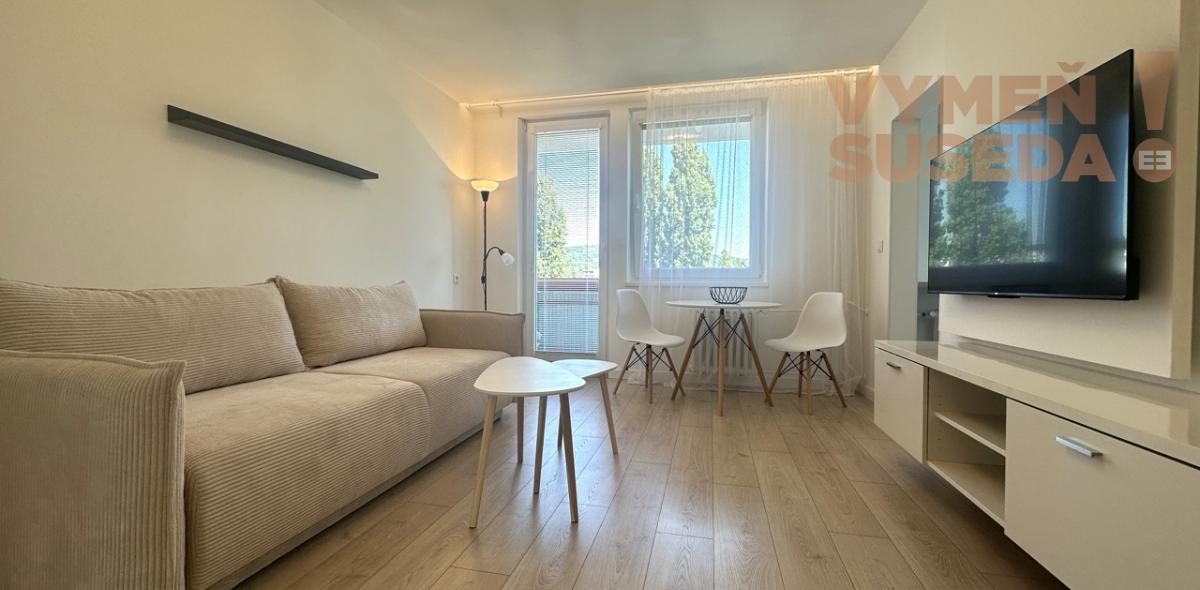 PRENAJATÉ! - VÝNIMOČNÝ 1 IZB. KOMPLETNE ZREKONŠTRUOVANÝ, ZARIADENÝ BYT, SILVÁNSKA, KARLOVA VES.