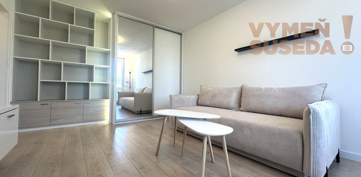 PRENAJATÉ! - VÝNIMOČNÝ 1 IZB. KOMPLETNE ZREKONŠTRUOVANÝ, ZARIADENÝ BYT, SILVÁNSKA, KARLOVA VES.