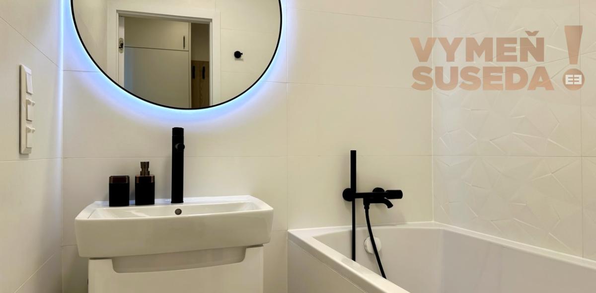 PRENAJATÉ! - VÝNIMOČNÝ 1 IZB. KOMPLETNE ZREKONŠTRUOVANÝ, ZARIADENÝ BYT, SILVÁNSKA, KARLOVA VES.