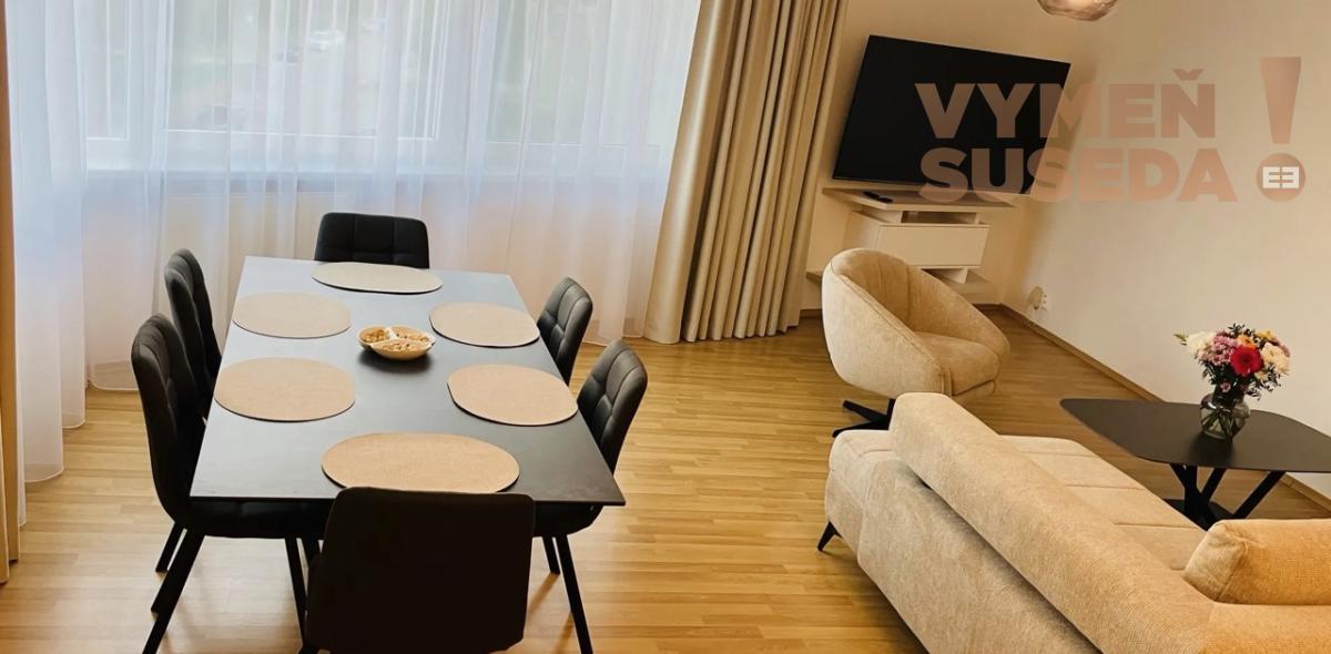 VYMEŇ SUSEDA! – VÝNIMOČNÝ 4 IZB. ZARIADENÝ BYT S DVOMA LOGGIAMI, PAŽÍTKOVÁ UL., BRATISLAVA II, RUŽINOV