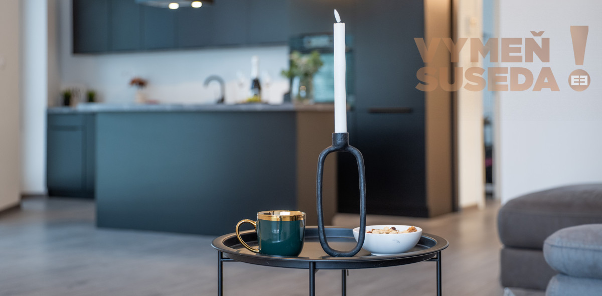 VYMEŇ SUSEDA! - 2 IZB. BYT s TERASOU, NOVOSTAVBA 67.75 m2, Rezidencia Železničná, BA II