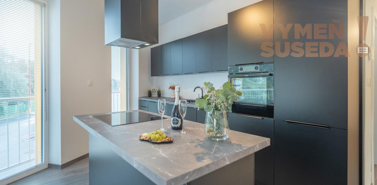 VYMEŇ SUSEDA! - 2 IZB. BYT s TERASOU, NOVOSTAVBA 67.75 m2, Rezidencia Železničná, BA II