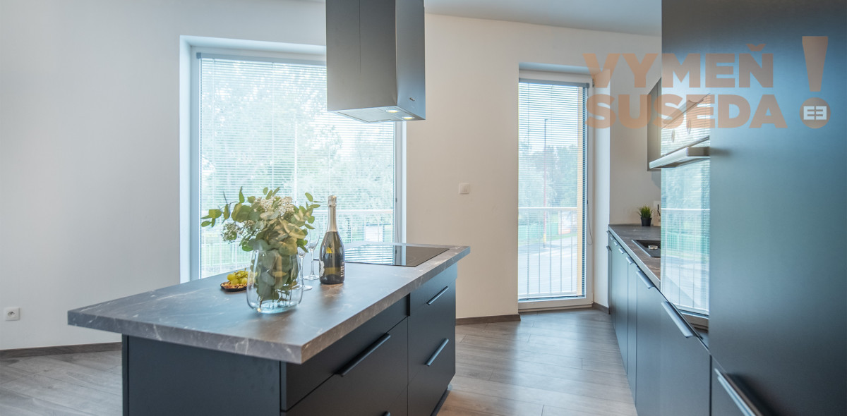 VYMEŇ SUSEDA! - 2 IZB. BYT s TERASOU, NOVOSTAVBA 67.75 m2, Rezidencia Železničná, BA II