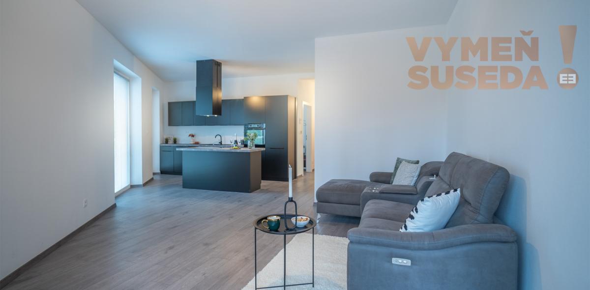 VYMEŇ SUSEDA! - 2 IZB. BYT s TERASOU, NOVOSTAVBA 67.75 m2, Rezidencia Železničná, BA II