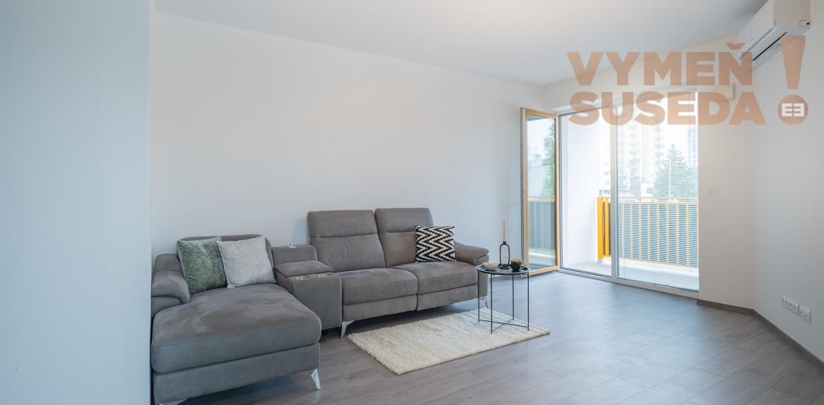 VYMEŇ SUSEDA! - 2 IZB. BYT s TERASOU, NOVOSTAVBA 67.75 m2, Rezidencia Železničná, BA II