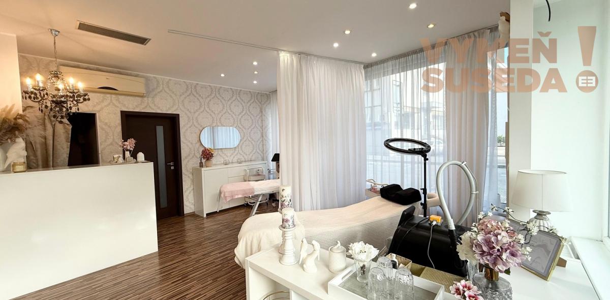 VYMEŇ SUSEDA! - ATRAKTÍVNY SALÓN KRÁSY, s výkladmi do ulice a parkingom, Podunajská ul., BA II . Podunajské Biskupice