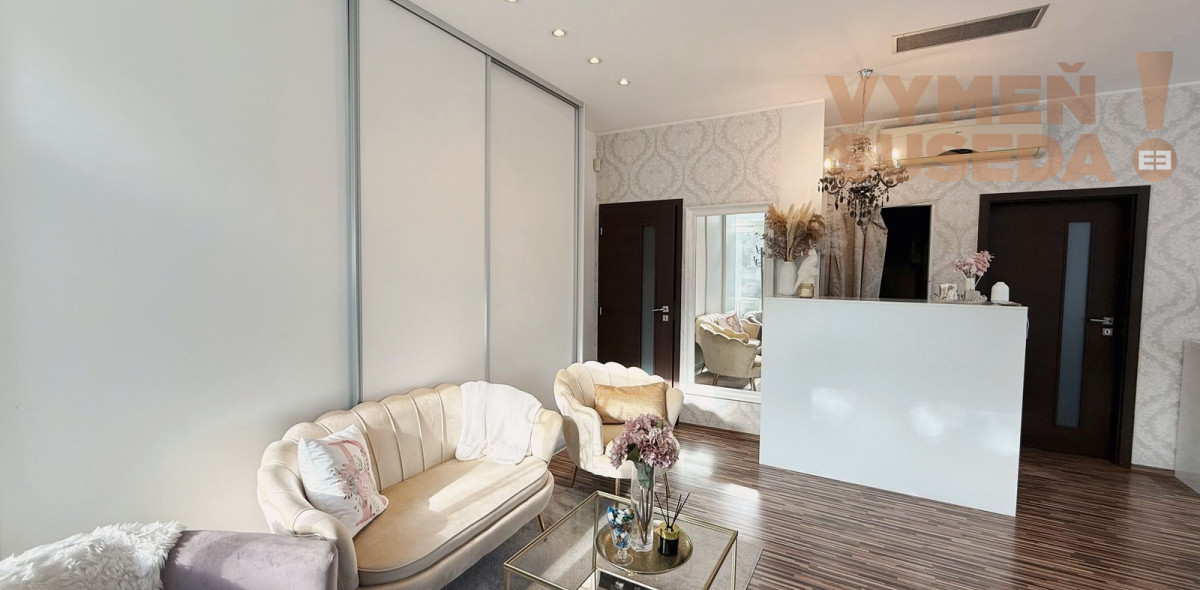 VYMEŇ SUSEDA! - ATRAKTÍVNY SALÓN KRÁSY, s výkladmi do ulice a parkingom, Podunajská ul., BA II . Podunajské Biskupice