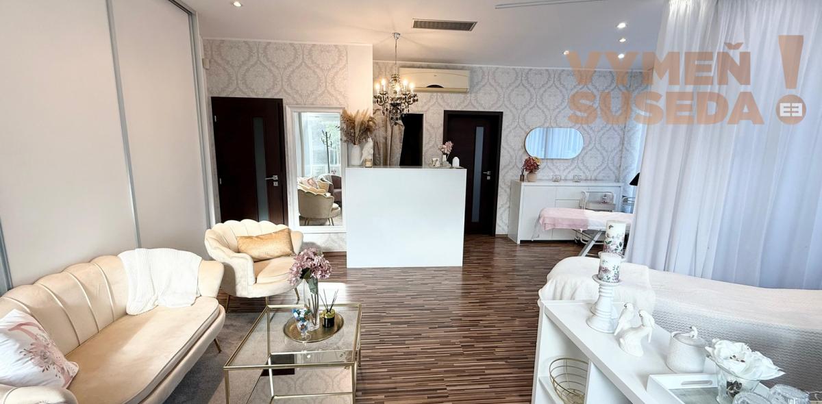 VYMEŇ SUSEDA! - ATRAKTÍVNY SALÓN KRÁSY, s výkladmi do ulice a parkingom, Podunajská ul., BA II . Podunajské Biskupice