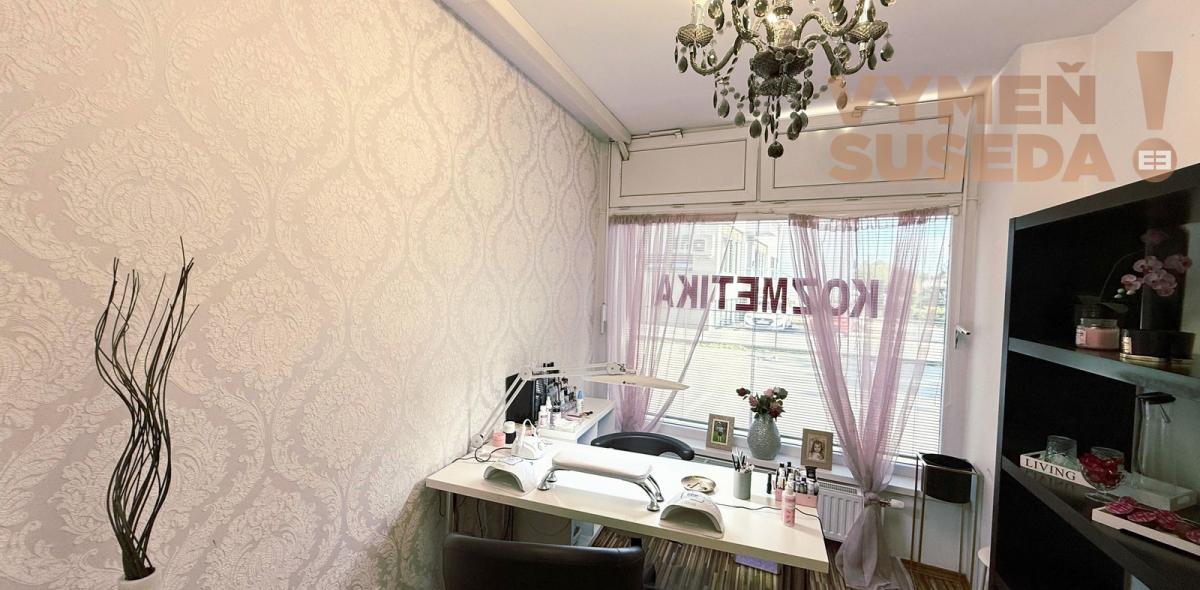 VYMEŇ SUSEDA! - ATRAKTÍVNY SALÓN KRÁSY, s výkladmi do ulice a parkingom, Podunajská ul., BA II . Podunajské Biskupice