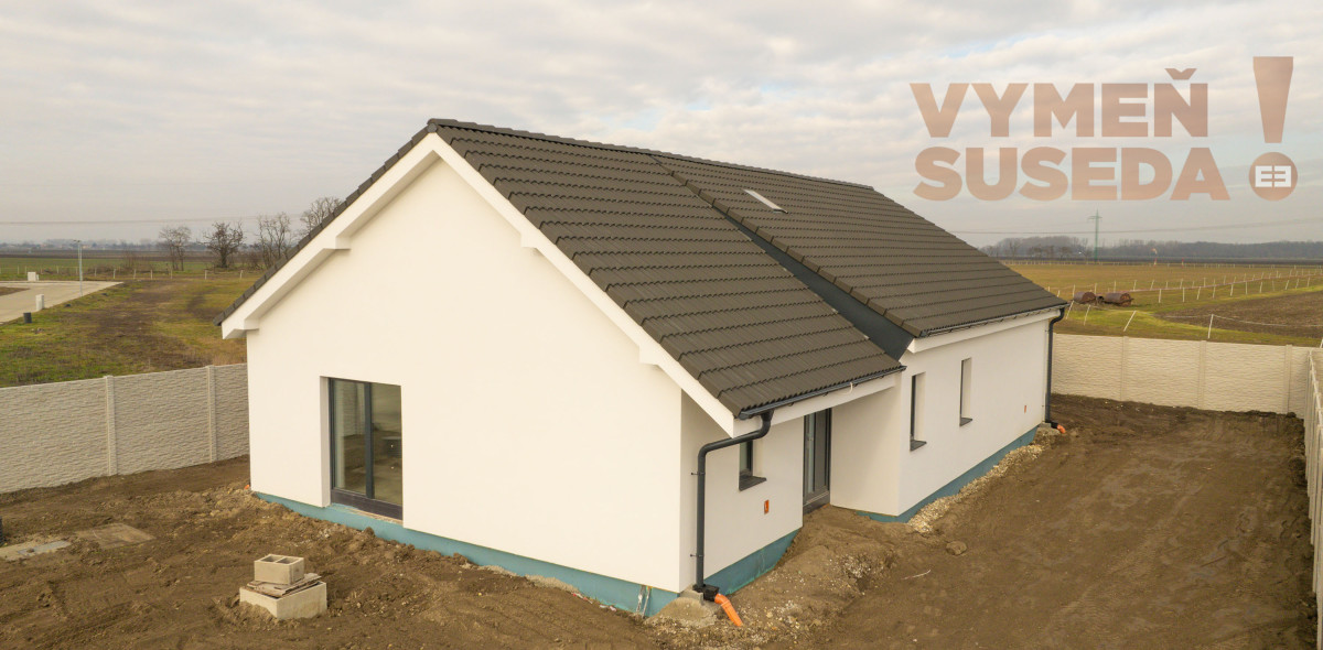VYMEŇ SUSEDA! - VÝNIMOČNÝ 4 IZB. RD - NOVOSTAVBA v ŠTADARDE, HRUBÁ BORŠA.