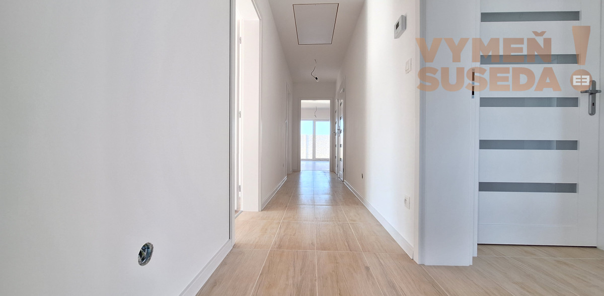 VYMEŇ SUSEDA! - VÝNIMOČNÝ 4 IZB. RD - NOVOSTAVBA v ŠTADARDE, HRUBÁ BORŠA.