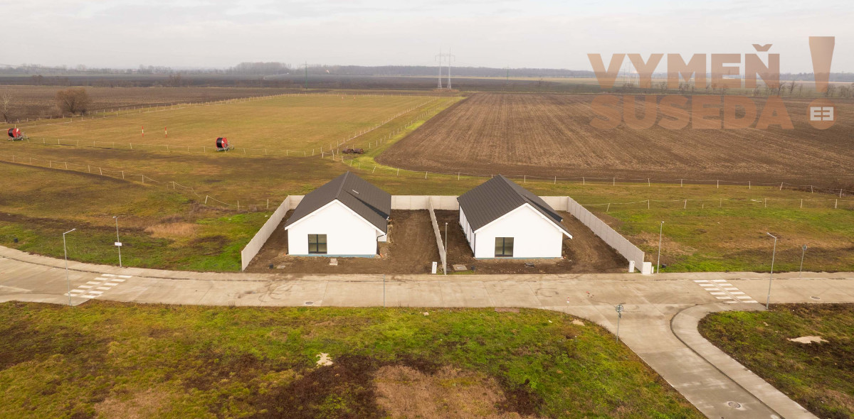 VYMEŇ SUSEDA! - VÝNIMOČNÝ 4 IZB. RD - NOVOSTAVBA v ŠTADARDE, HRUBÁ BORŠA.