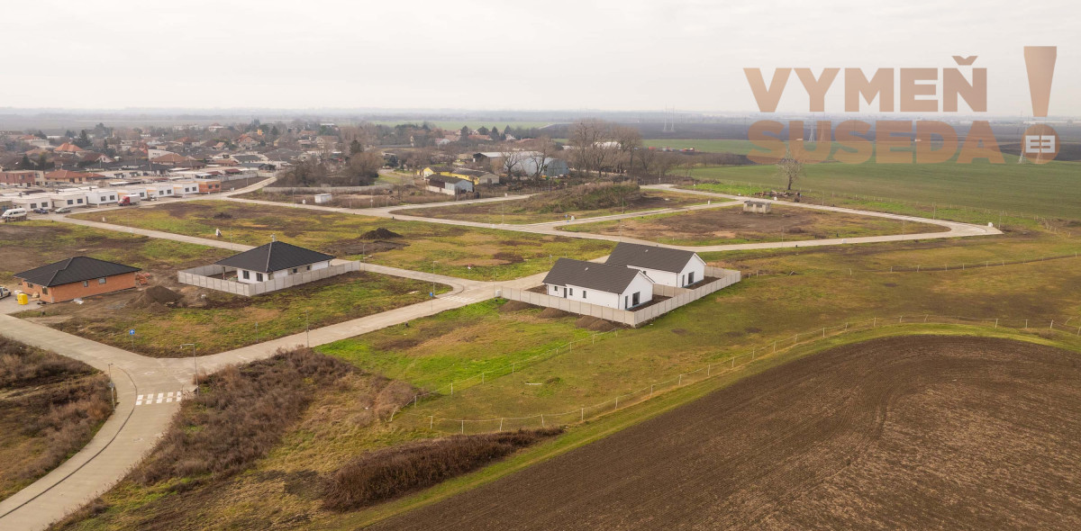 VYMEŇ SUSEDA! - VÝNIMOČNÝ 4 IZB. RD - NOVOSTAVBA v ŠTADARDE, HRUBÁ BORŠA.