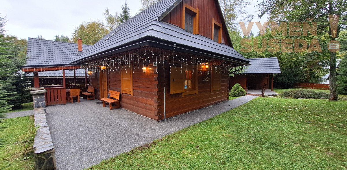 VYMEŇ SUSEDA! - VÝNIMOČNÁ 4 IZB. CHATA - NOVOSTAVBA s úžasnou atmosférou, TÁLE – NÍZKE TATRY, BYSTRÁ.