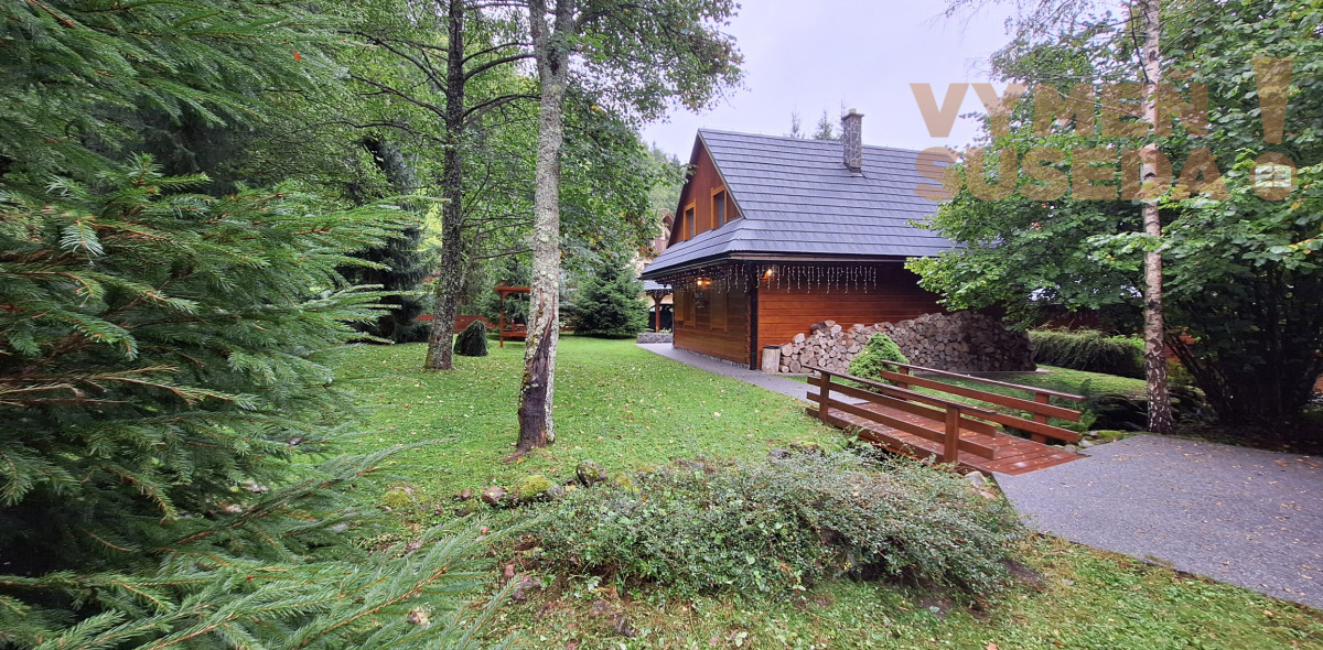 VYMEŇ SUSEDA! - VÝNIMOČNÁ 4 IZB. CHATA - NOVOSTAVBA s úžasnou atmosférou, TÁLE – NÍZKE TATRY, BYSTRÁ.