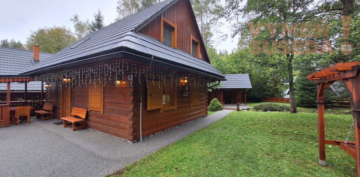 VYMEŇ SUSEDA! - VÝNIMOČNÁ 4 IZB. CHATA - NOVOSTAVBA s úžasnou atmosférou, TÁLE – NÍZKE TATRY, BYSTRÁ.