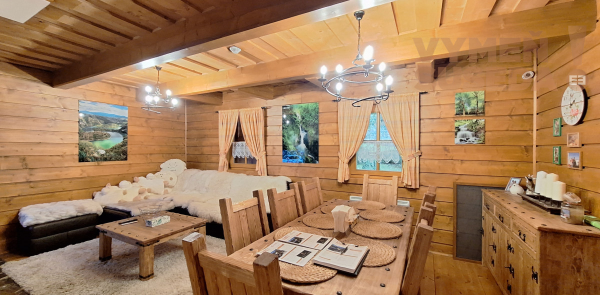 VYMEŇ SUSEDA! - VÝNIMOČNÁ 4 IZB. CHATA - NOVOSTAVBA s úžasnou atmosférou, TÁLE – NÍZKE TATRY, BYSTRÁ.