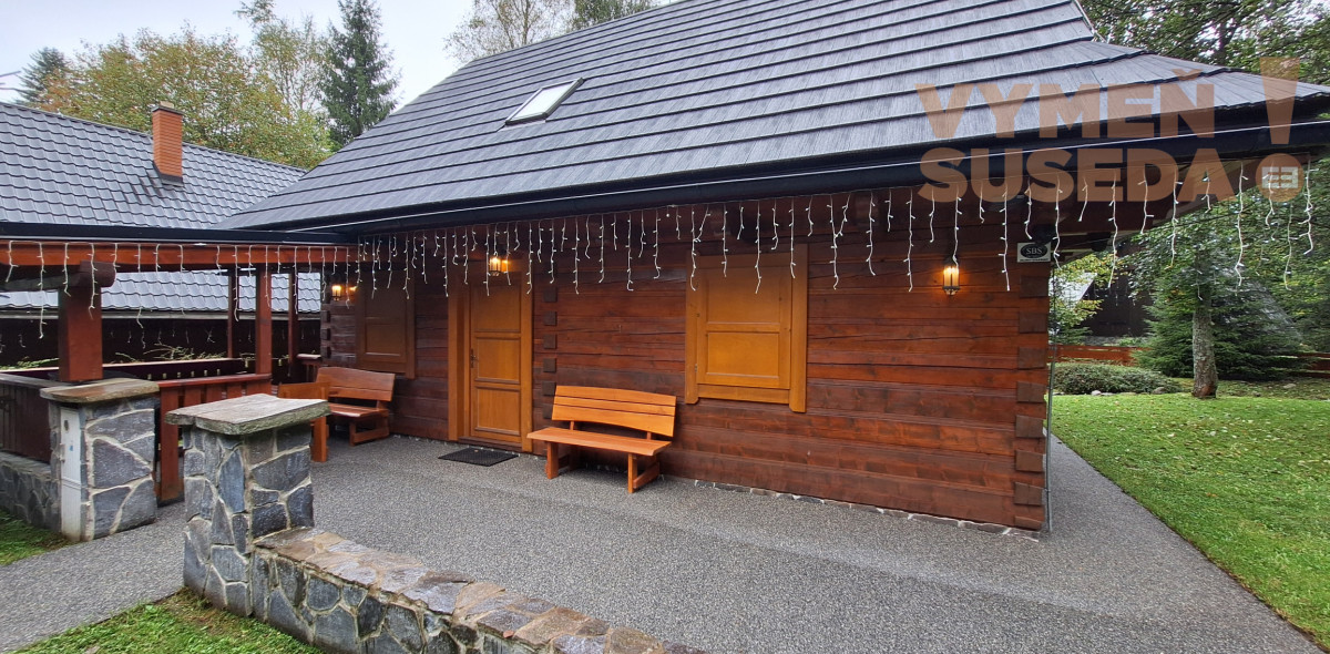 VYMEŇ SUSEDA! - VÝNIMOČNÁ 4 IZB. CHATA - NOVOSTAVBA s úžasnou atmosférou, TÁLE – NÍZKE TATRY, BYSTRÁ.