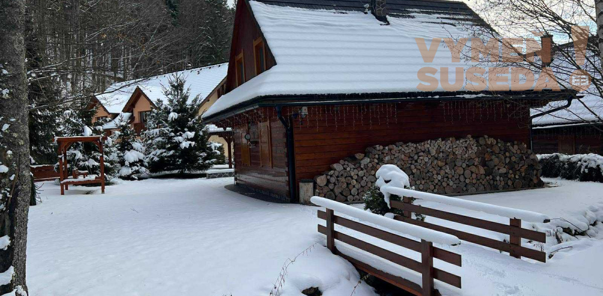 VYMEŇ SUSEDA! - VÝNIMOČNÁ 4 IZB. CHATA - NOVOSTAVBA s úžasnou atmosférou, TÁLE – NÍZKE TATRY, BYSTRÁ.