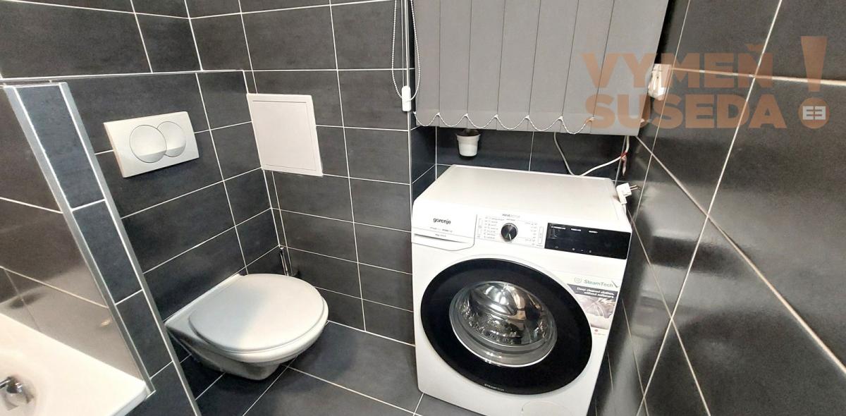 PRENAJATÉ! - VÝNIMOČNÝ 2 IZB. KOMPLETNE ZARIADENÝ BYT s parkovaním, obec Hviezdoslavov