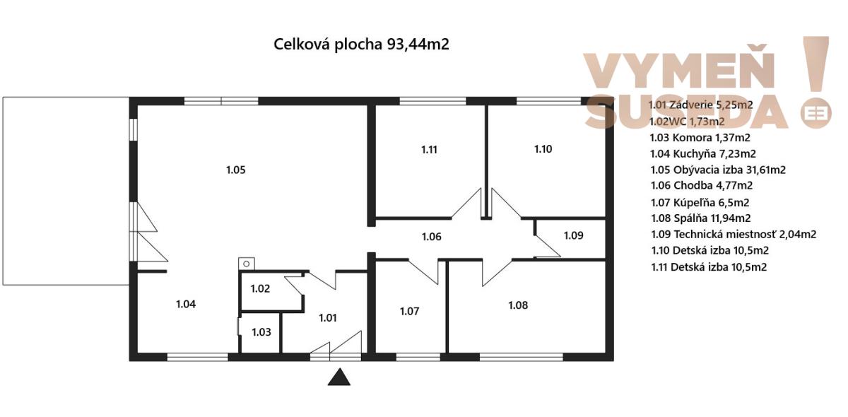 VYMEŇ SUSEDA! – 4 IZB. RODINNÝ DOM S VEĽKÝM ZÁHRADNÝM DOMČEKOM V OBĽÚBENEJ REKREAČNEJ OBLASTI, PLAVECKÝ ŠTVRTOK - VAMPÍL