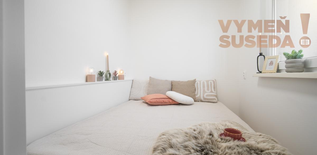 VYMEŇ SUSEDA! - VÝNIMOČNÝ 2 IZB. ZREKONŠTRUOVANÝ EŠTE NEOBÝVANÝ BYT s LOGGIOU, VYHĽADÁVANÁ LOKALITA DÚBRAVKA, BUJNÁKOVA UL., BA IV.