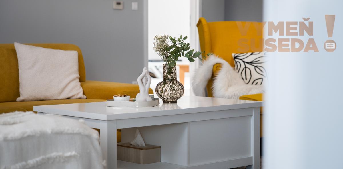 VYMEŇ SUSEDA! – 3 izb. veľkometrážny byt 145m2 v pokojnej lokalite len 10km od Bratislavy v Miloslavove, Agátova ulica.