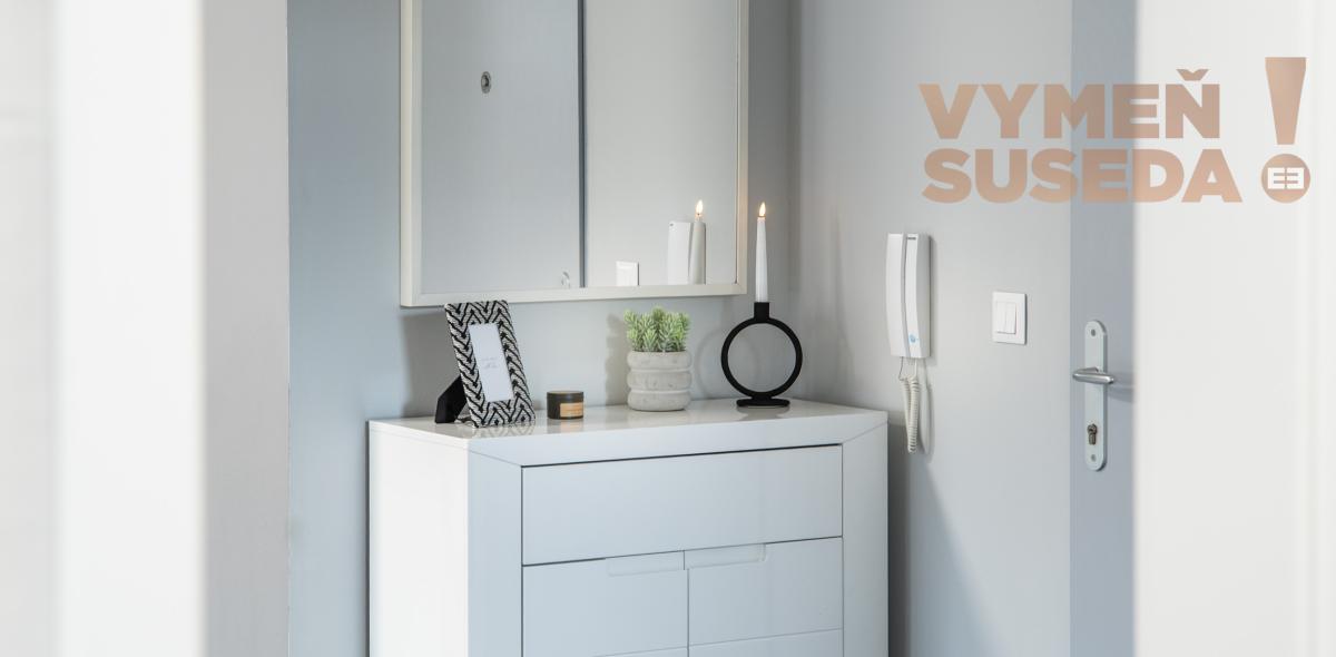 VYMEŇ SUSEDA! – 3 izb. veľkometrážny byt 145m2 v pokojnej lokalite len 10km od Bratislavy v Miloslavove, Agátova ulica.