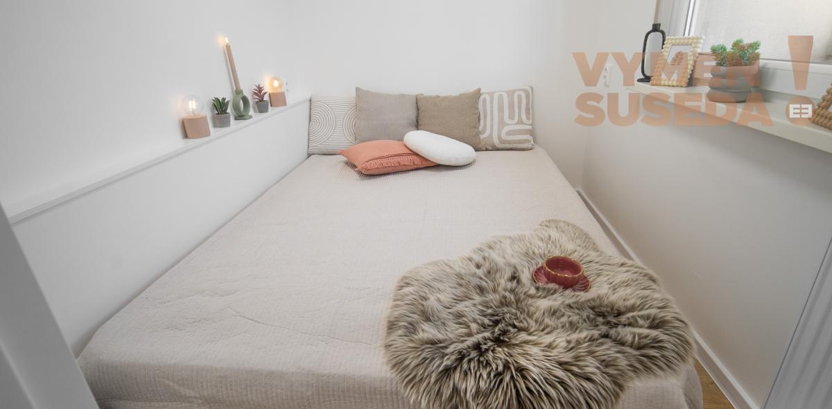 VYMEŇ SUSEDA! - VÝNIMOČNÝ 2 IZB. ZREKONŠTRUOVANÝ EŠTE NEOBÝVANÝ BYT s LOGGIOU, VYHĽADÁVANÁ LOKALITA DÚBRAVKA, BUJNÁKOVA UL., BA IV.