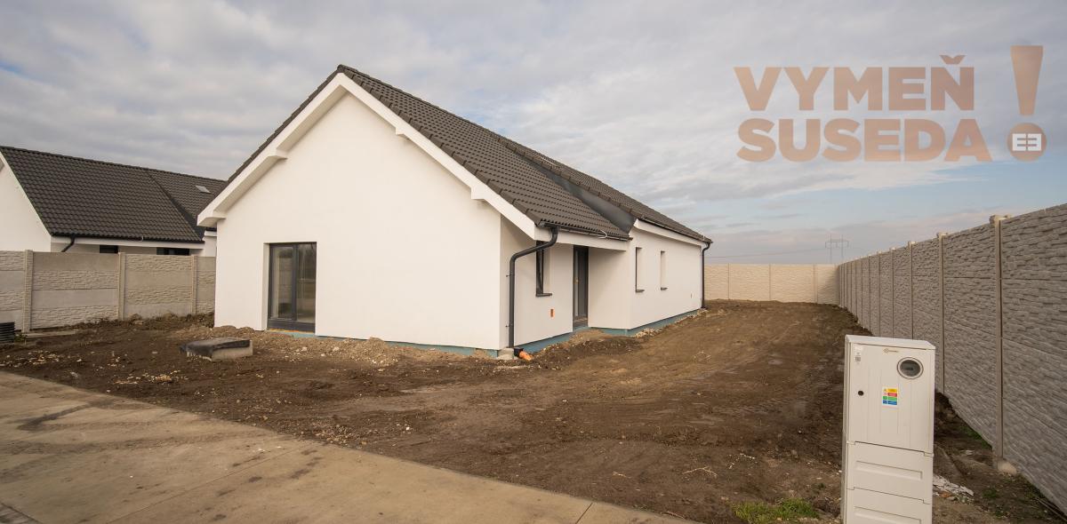 Rezervované! - VYMEŇ SUSEDA! - VÝNIMOČNÝ 4 IZB. RD - NOVOSTAVBA v ŠTADARDE, HRUBÁ BORŠA.